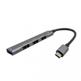 Hub USB-C I-tec 1x USB 3.0 3x USB 2.0 metalowy kompaktowy