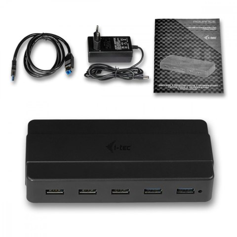 I-tec USB 3.0 Charging HUB 7 port z zasilaczem do ładowania