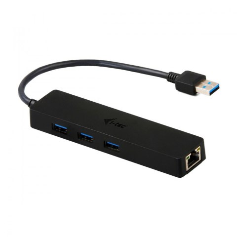 I-tec USB 3.0 Slim HUB 3 Port Gigabit Ethernet wydajny