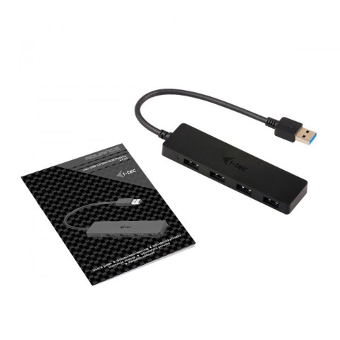HUB I-tec USB 3.0 Slim PASS 4 porty pasywne do Win/MAC