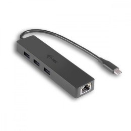 I-tec USB-C Slim 3-port HUB z Gigabit Ethernet szybki adapter USB