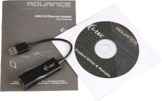 I-tec Zewnętrzna karta sieciowa USB 2.0 Fast Ethernet 100Mbps kompaktowa