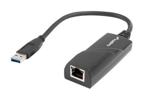 Karta sieciowa LAN Lanberg USB 3.0 RJ45 1GB 15cm Plug and Play