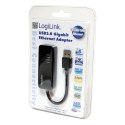 LogiLink Adapter Gigabit Ethernet USB 3.0 aktywny szybki LAN