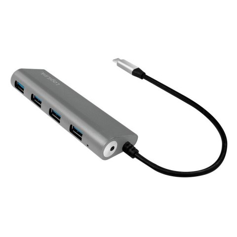 LogiLink Hub 4xUSB 3.1 USB-C aluminiowa obudowa elegancki