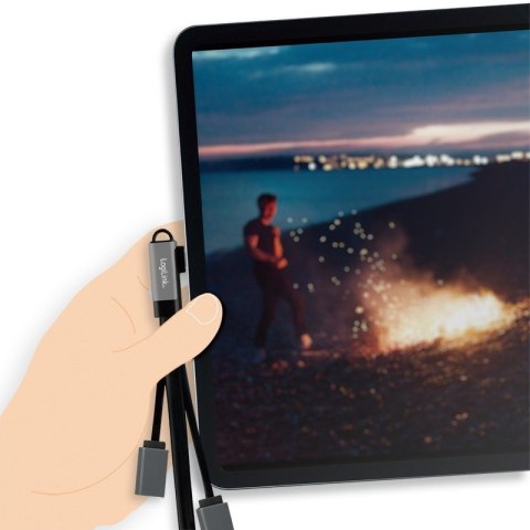 LogiLink Hub USB 3.2 USB-C 90° 3xUSB-A 0.15m szybki adapter