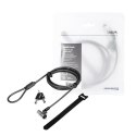 LogiLink Linka zabezpieczająca do notebooka Noble Lock PVC czarna