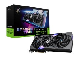 MSI Karta graficzna GeForce RTX 5070 Ti 16G GAMING TRIO OC GDDR7