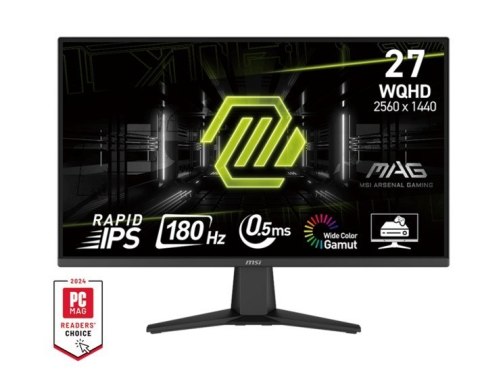 MSI Monitor MAG 275QF 27 cali LED QHD 180Hz gamingowy czarny