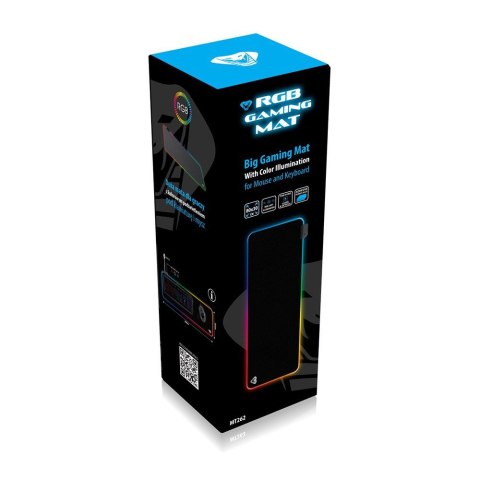Media-Tech Cobra Pro Gaming Mat MT262 kolorowe podświetlenie RGB 800x305mm