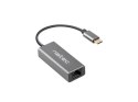 Karta sieciowa Natec Cricket USB-C 3.1 RJ-45 1Gb kompaktowa