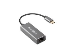 Karta sieciowa Natec Cricket USB-C 3.1 RJ-45 1Gb kompaktowa