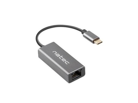 Karta sieciowa Natec Cricket USB-C 3.1 RJ-45 1Gb kompaktowa