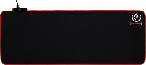 Podkładka pod mysz Rebeltec Slider Long LED z wbudowanym HUB USB
