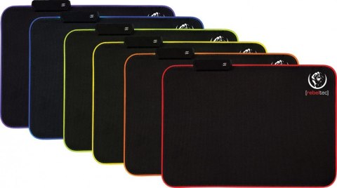 Podkładka pod mysz Rebeltec Slider M LED podświetlenie RGB gamingowa