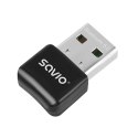 Adapter Bluetooth Savio BT-050 5.0 szybki USB minimalne zużycie energii