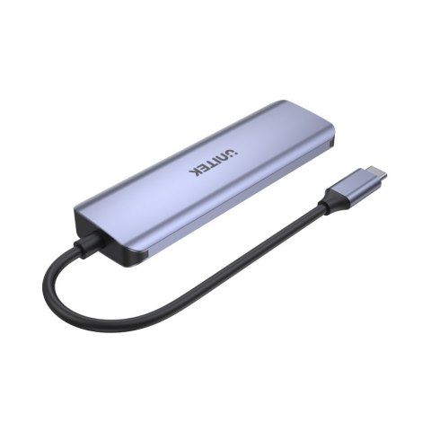 Unitek HUB USB-C 3.1 4x USB-C 5 Gbps elegancki aluminiowy hub