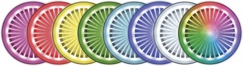 Podkładka chłodząca YENKEE YSN 310 duża RGB z wentylacją i LCD