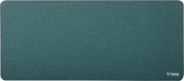 Podkładka pod klawiaturę i mysz XXL YENKEE Zielona gamingowa ergonomiczna