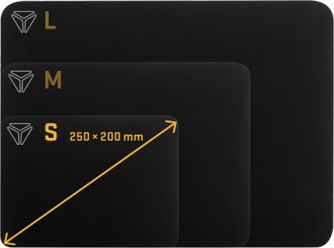 Podkładka pod mysz YENKEE YPM 25 Speed Tops gamingowa z gumową podstawą