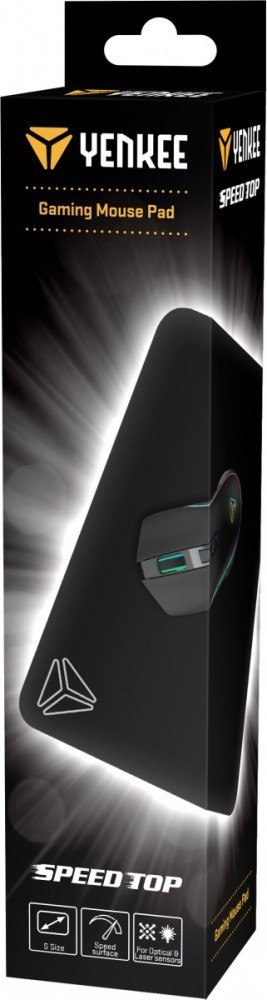 Podkładka pod mysz YENKEE YPM 25 Speed Tops gamingowa z gumową podstawą
