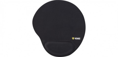 Podkładka YENKEE YPM 4000 żelowa czarna ergonomiczna do biura