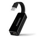 Adapter AXAGON ADE-XR USB2.0 Fast Ethernet 10/100Mbit kompaktowy