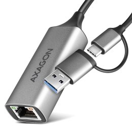 AXAGON ADE-TXCA Karta sieciowa Gigabit Ethernet USB-C z adapterem USB-A