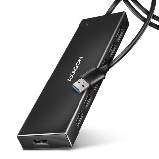 Hub AXAGON HUE-F7A 7-portowy USB 3.2 Gen 1 z kablem 1m