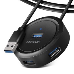 AXAGON HUE-P1AL Hub 4-portowy USB 3.2 Gen 1 szybki rozgałęziacz