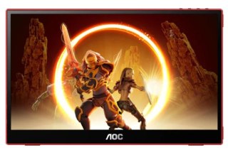 Monitor AOC 16G3 15.6 FHD IPS 144Hz USB-C lekki przenośny do gier