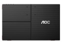 Monitor AOC 16G3 15.6 FHD IPS 144Hz USB-C lekki przenośny do gier