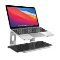 Podstawka CRONG AluBench aluminiowa ergonomiczna srebrna do laptopa