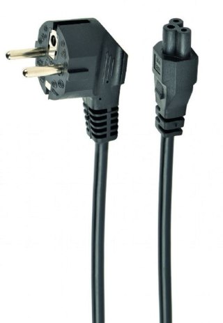 Gembird Kabel zasilający C5 0.5m VDE czarny przewód Schuko
