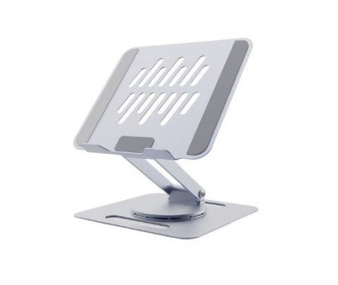 Gembird Podstawka do notebooka 15,6 cali składana obrotowa szara