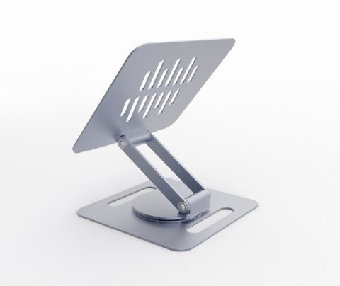 Gembird Podstawka do notebooka 15,6 cali składana obrotowa szara