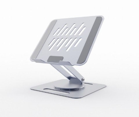 Gembird Podstawka do notebooka 15,6 cali składana obrotowa szara