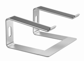 Podstawka do notebooka 15,6 cala srebrna ergonomiczna aluminiowa