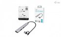I-tec Hub USB-C USB-A Metal 1x USB 3.0 3x USB 2.0 kompaktowy
