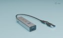 HUB i-tec Uniwersalny metalowy 2xUSB-C 2xUSB-A PD 85W szybkie ładowanie