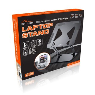 Podstawka pod laptopa Media-Tech MT2661 ergonomiczna składana z regulacją