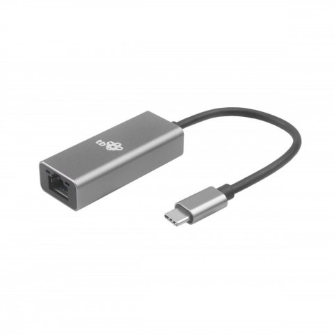 Adapter TB USB C RJ45 szary 10/100/1000 Mbps aluminiowy