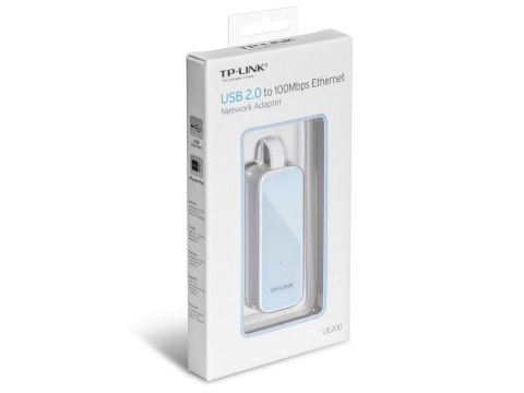 TP-LINK Karta sieciowa UE200 Ethernet USB 2.0 kompaktowy 100Mb/s