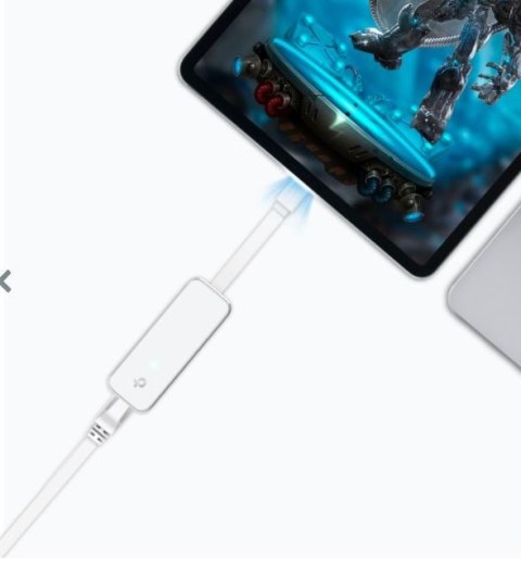 TP-LINK Karta sieciowa UE300C USB-C Ethernet Gigabitowy adapter Plug&Play