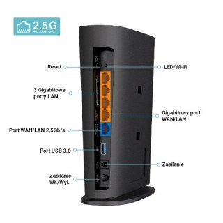 Router TP-LINK Archer AX80 AX6000 Wi-Fi 6 błyskawiczne prędkości