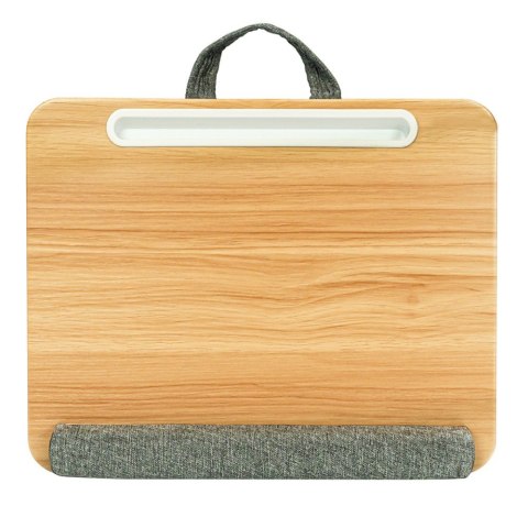 Techly Podstawka pod laptop na kolana MDF z wysuwaną półką na mysz