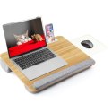 Techly Podstawka pod laptop na kolana MDF z wysuwaną półką na mysz