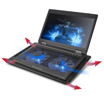 Podstawka chłodząca Thermaltake Massive 14 rev.2 z 2 wentylatorami LED 14 cm