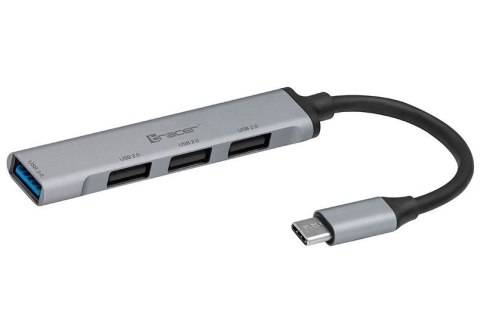 HUB USB Tracer H40 4 porty USB-C szybki transfer danych