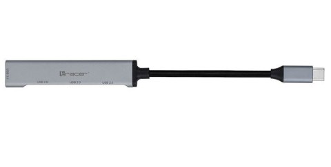 HUB USB Tracer H40 4 porty USB-C szybki transfer danych